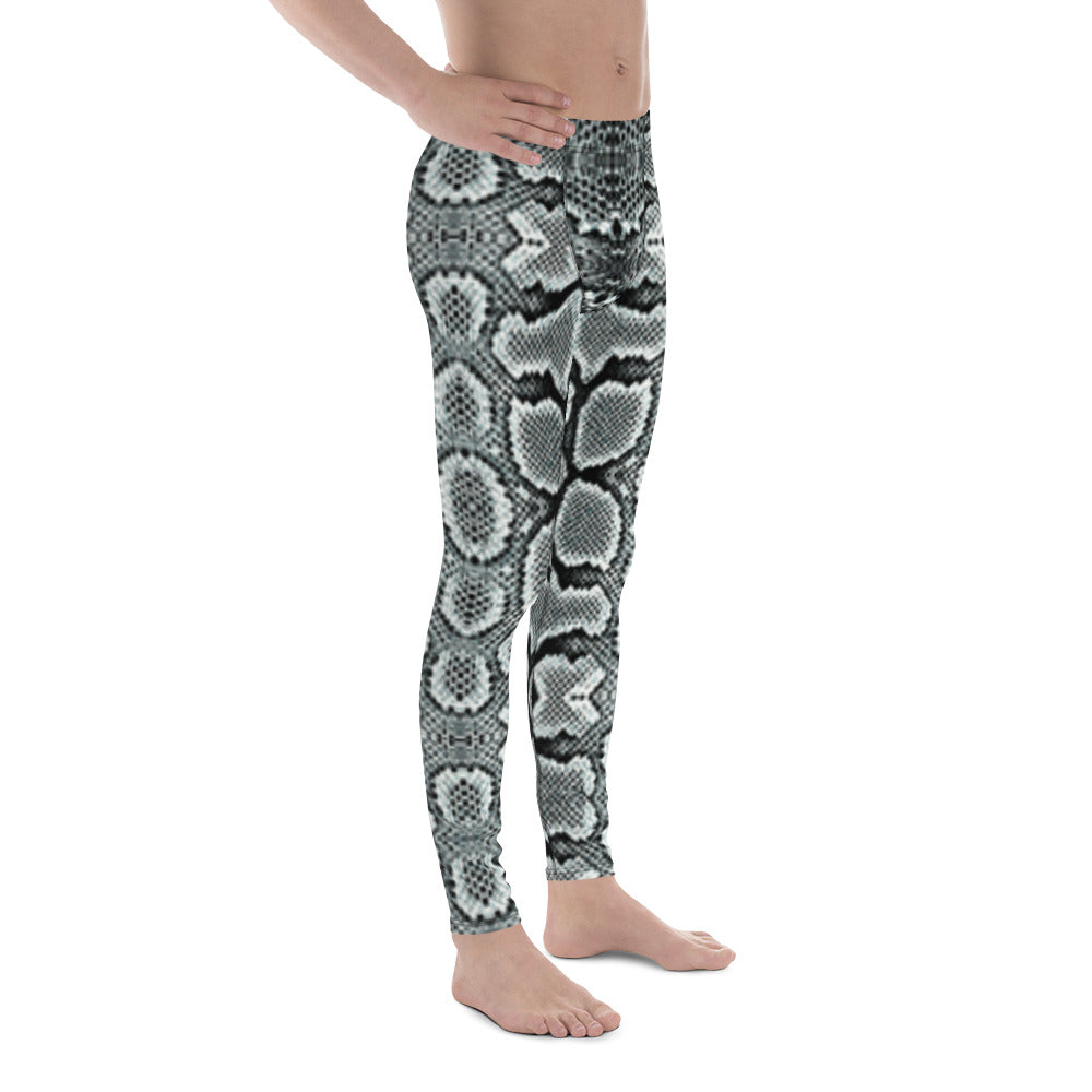 Snake Print Leggings for Men